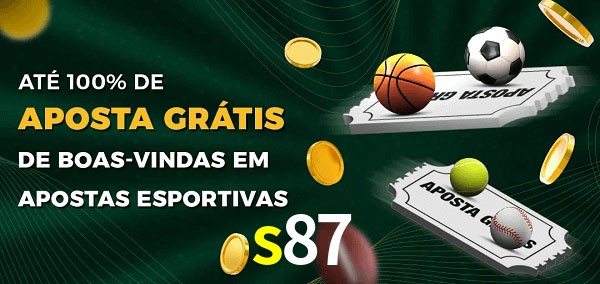 s87 Ate 100% de Aposta Gratis
